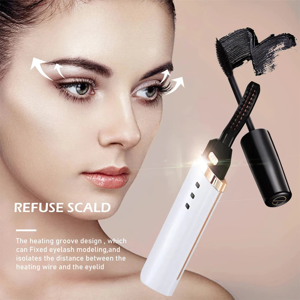 3 Gear Adjustable Heating Eyelash Curler Electric Beauty Makeup Anti-scald Eyelashes Curling Portable Lashes Make Up